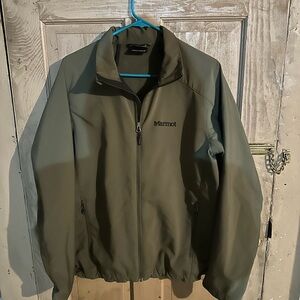 Marmot Men's Lightweight Olive Jacket Size Medium